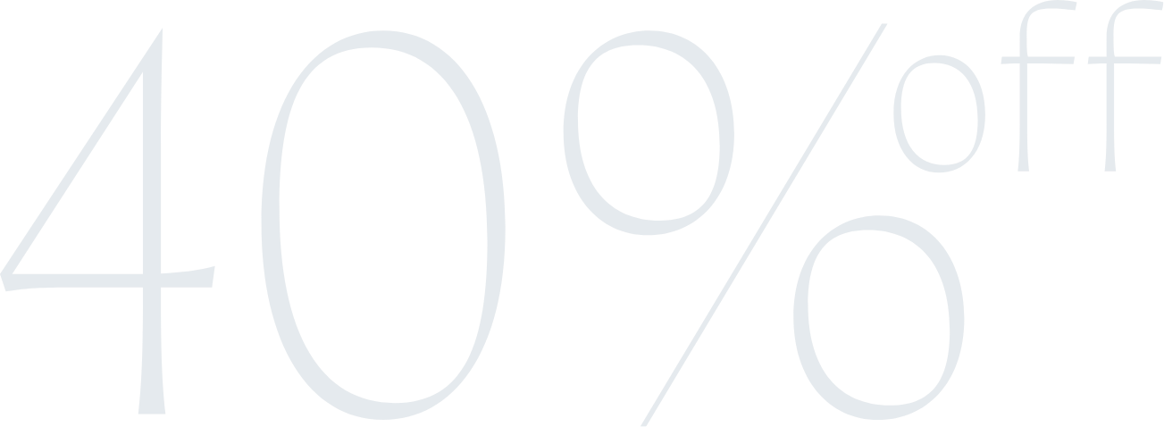 Imagen promocional Oferta 40%
