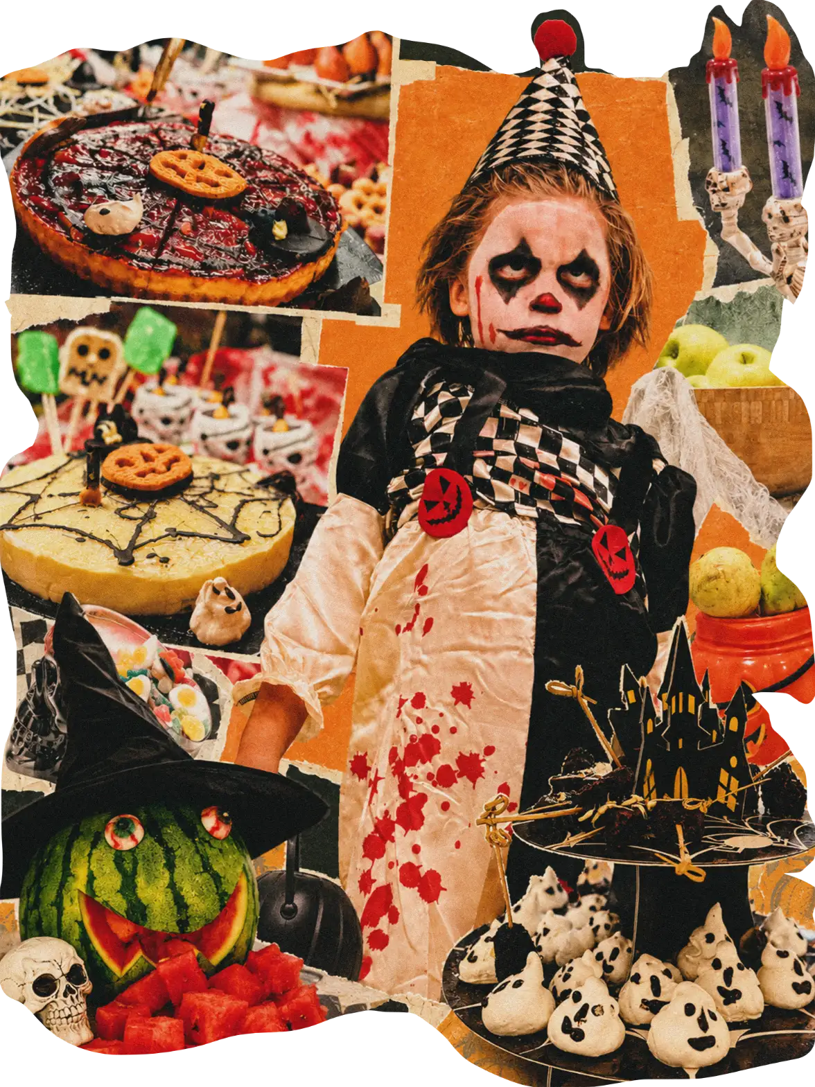 collage Halloween