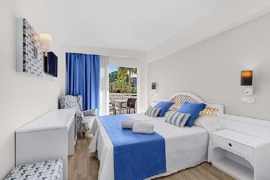 Doppelzimmer mit Poolblick Hotel Roc Oberoy in Peguera