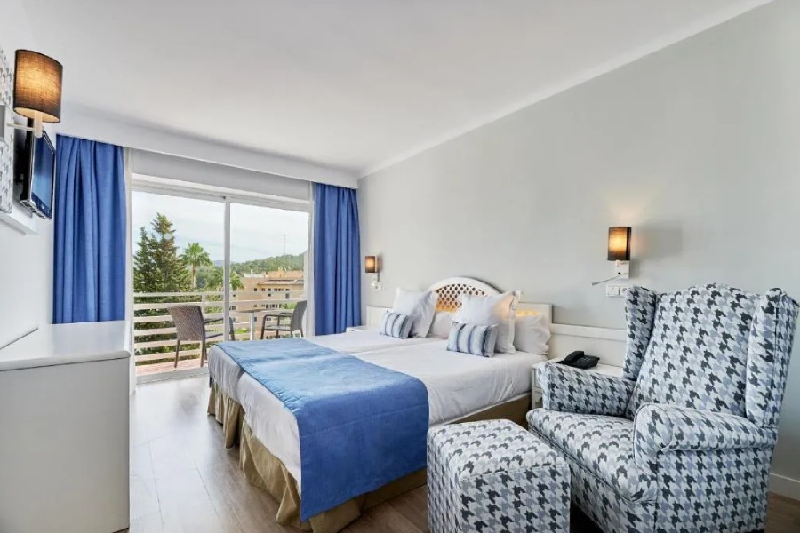 Doppelzimmer mit Terrassenblick Hotel Roc Oberoy in Peguera