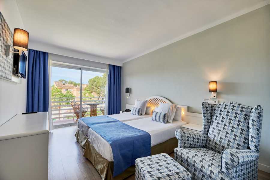 chambre double vue terrasse hôtel roc oberoy terrasse