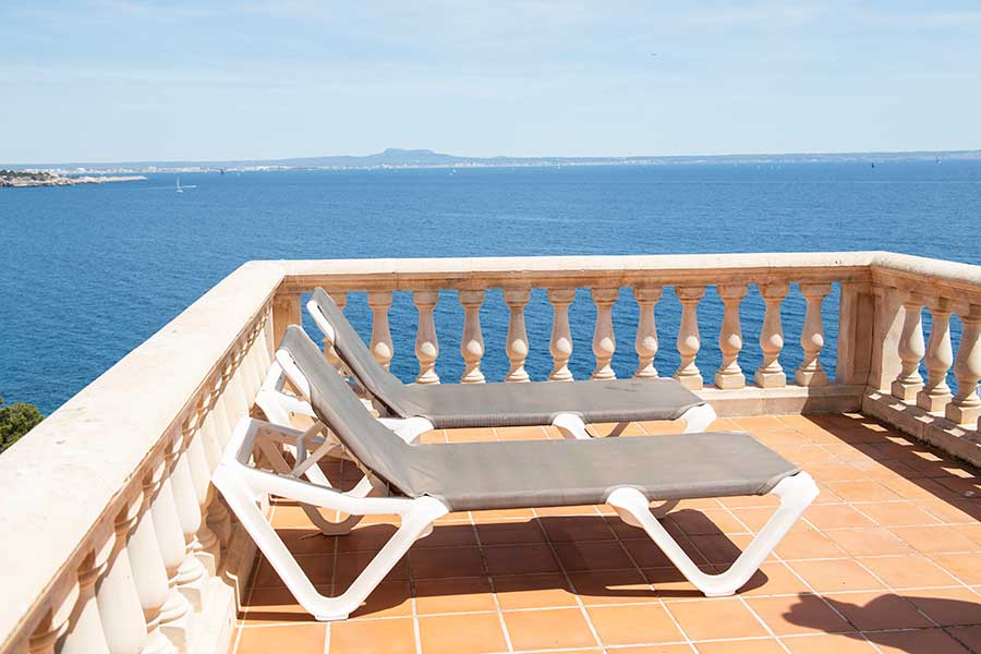 Terrace sea view rooms hotel illetas by roc hotels Terrace sea view rooms hotel roc illetas