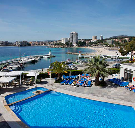 Swimming pools apartamentos roc portonova by roc hotels pools apartamentos roc portonova